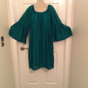 L&B Turquoise Lace Dress